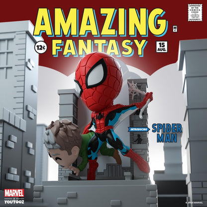 Youtooz Amazing Fantasy Spider-Man #15 5.1" inch Vinyl Figure, Collectible Amazing Spider-Man from Amazing Fantasy Spider-Man #15 by Youtooz Spider-Man Marvel Collection