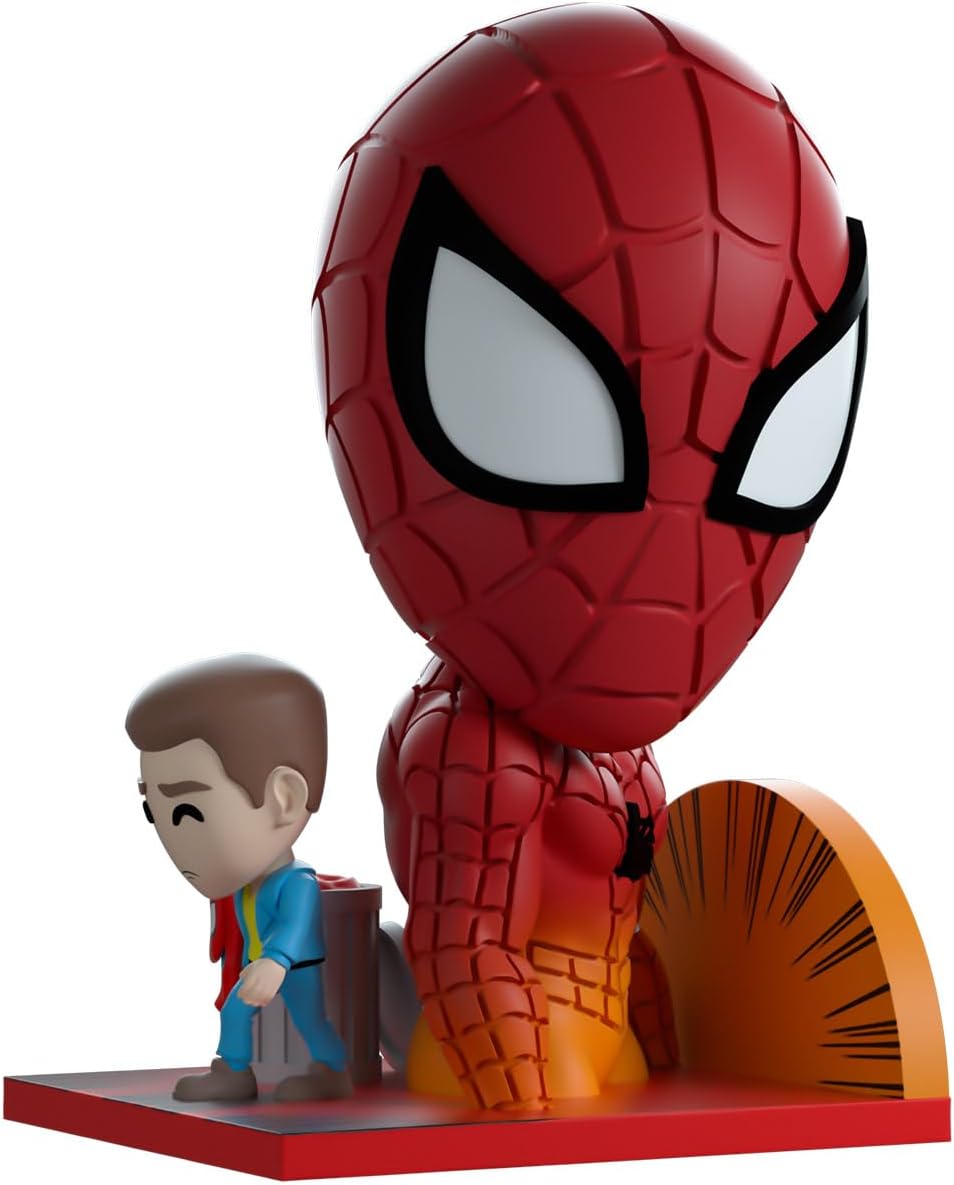 Youtooz-810122548539 Spiderman TÉLÉVISEUR Intelligent, sólido, Color Rojo, Talla única (YOTO54853)