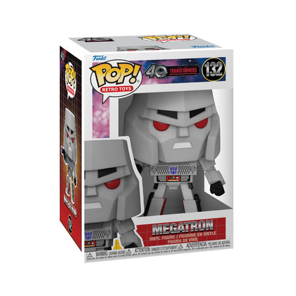 Funko Pop! Retro Toys: Transformers G1- Megatron - Transformers Classic - Collectable Vinyl Figure - Gift Idea - Official Merchandise - Toys for Kids & Adults - TV Fans - Model Figure for Collectors