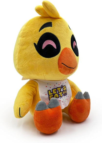 Youtooz FNAF Chica Sitting 9" Inch Plush, Chica Sitting Plushie, Collectible Chica Sitting from Five Nights at Freddy's by Youtooz FNAF Plush Collection
