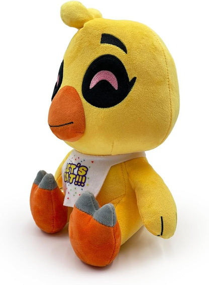 Youtooz FNAF Chica Sitting 9" Inch Plush, Chica Sitting Plushie, Collectible Chica Sitting from Five Nights at Freddy's by Youtooz FNAF Plush Collection