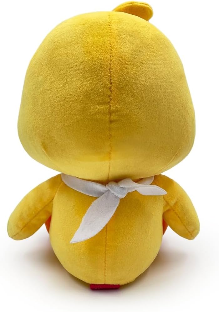 Youtooz FNAF Chica Sitting 9" Inch Plush, Chica Sitting Plushie, Collectible Chica Sitting from Five Nights at Freddy's by Youtooz FNAF Plush Collection