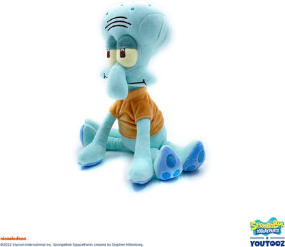 Youtooz Squidward Sit Plush 9" Inch, Collectible Official Licensed Very Soft Youtooz Squidward Plushie from Spongebob Squarepants by Youtooz Plush Collection