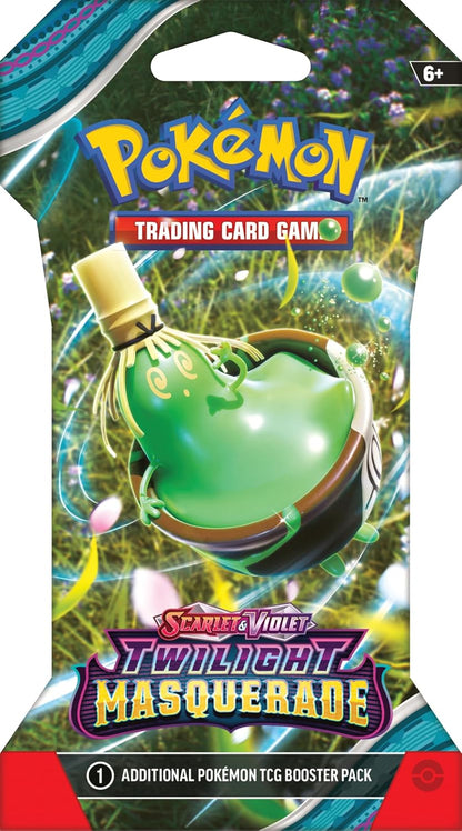 Pokémon Trading Card Game Scarlet & Violet 06 Twilight Masquerade Sleeved Booster