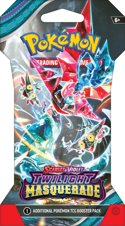 Pokémon Trading Card Game Scarlet & Violet 06 Twilight Masquerade Sleeved Booster