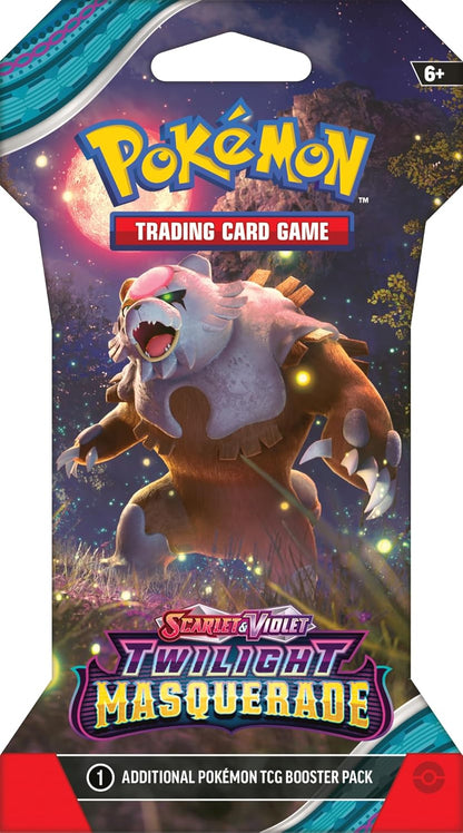 Pokémon Trading Card Game Scarlet & Violet 06 Twilight Masquerade Sleeved Booster