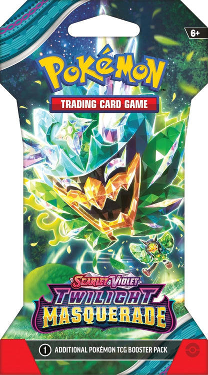 Pokémon Trading Card Game Scarlet & Violet 06 Twilight Masquerade Sleeved Booster
