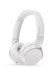PHILIPS TAH4209WH Lightweight On Ear Wireless Bluetooth Headphones with Passive Noise Isolation - 55 Hours Play Time, Natural Sound, Clear Calls, Dynamic Bass, 2 Hours USB-C Charging
