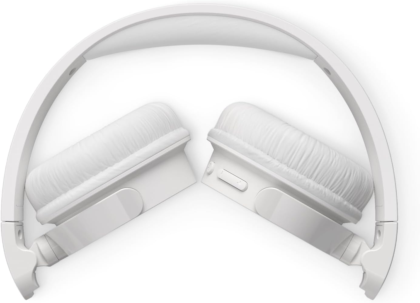 PHILIPS TAH4209WH Lightweight On Ear Wireless Bluetooth Headphones with Passive Noise Isolation - 55 Hours Play Time, Natural Sound, Clear Calls, Dynamic Bass, 2 Hours USB-C Charging
