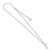 Official Harry Potter Sterling Silver Lightning Bolt & Glasses Necklace by The Carat Shop