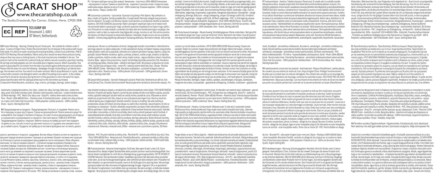 Official Harry Potter Sterling Silver Lightning Bolt & Glasses Necklace by The Carat Shop