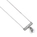 Harry Potter Sterling Silver Privet Drive Necklace with Hedwig Charm by The Carat Shop