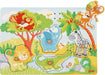 Goki Aplica Puzzle de Sonido, Animales del Zoo, Multicolor, único (57398