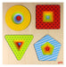 Goki- Puzzle de Capas, Formas, Multicolor (1