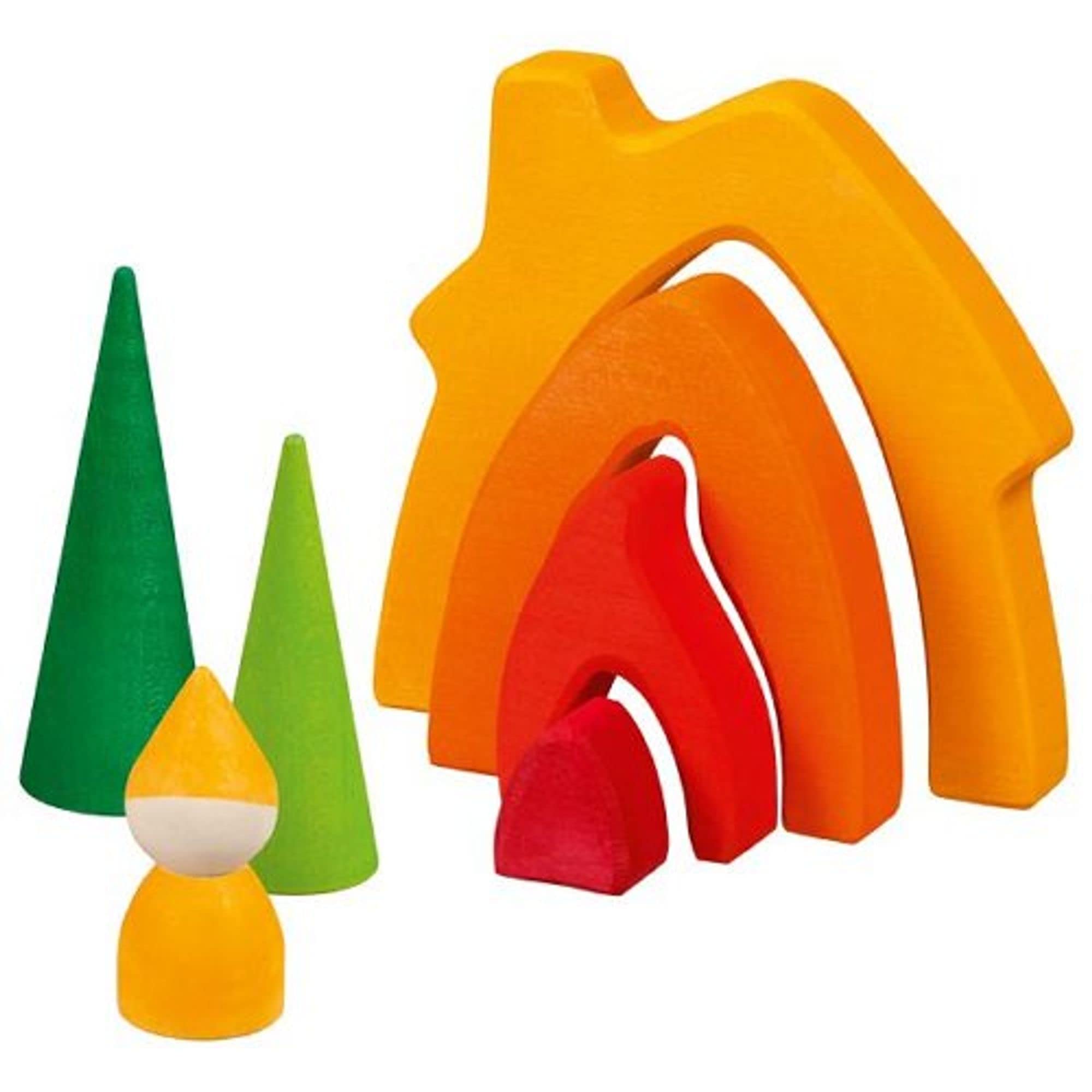 GOKI- Casa de enanitos No Aplica Casas para muñecas Fashion, Multicolor, único (58427