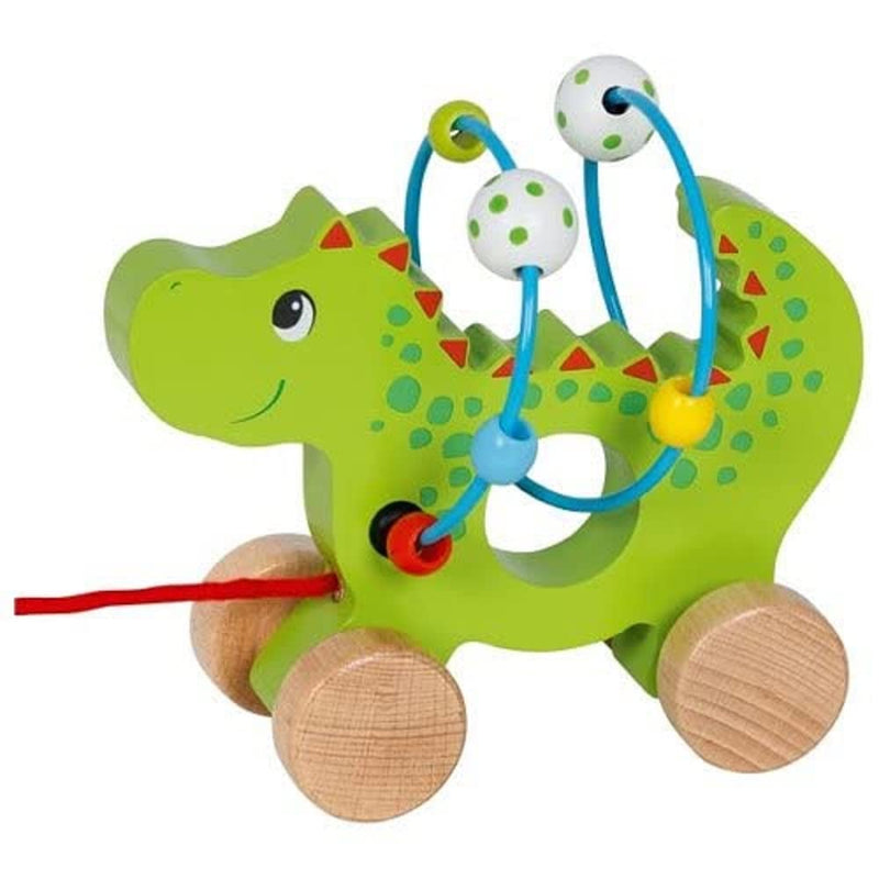 Goki - Drachen mit Motorikschleife, Babypuppen, Mehrfarbig (59975