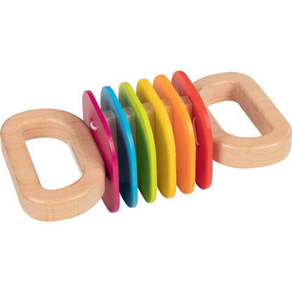 GOKI Arco Iris No Aplica Sonajeros y Aros de Peluche, Multicolor, Medium (61885