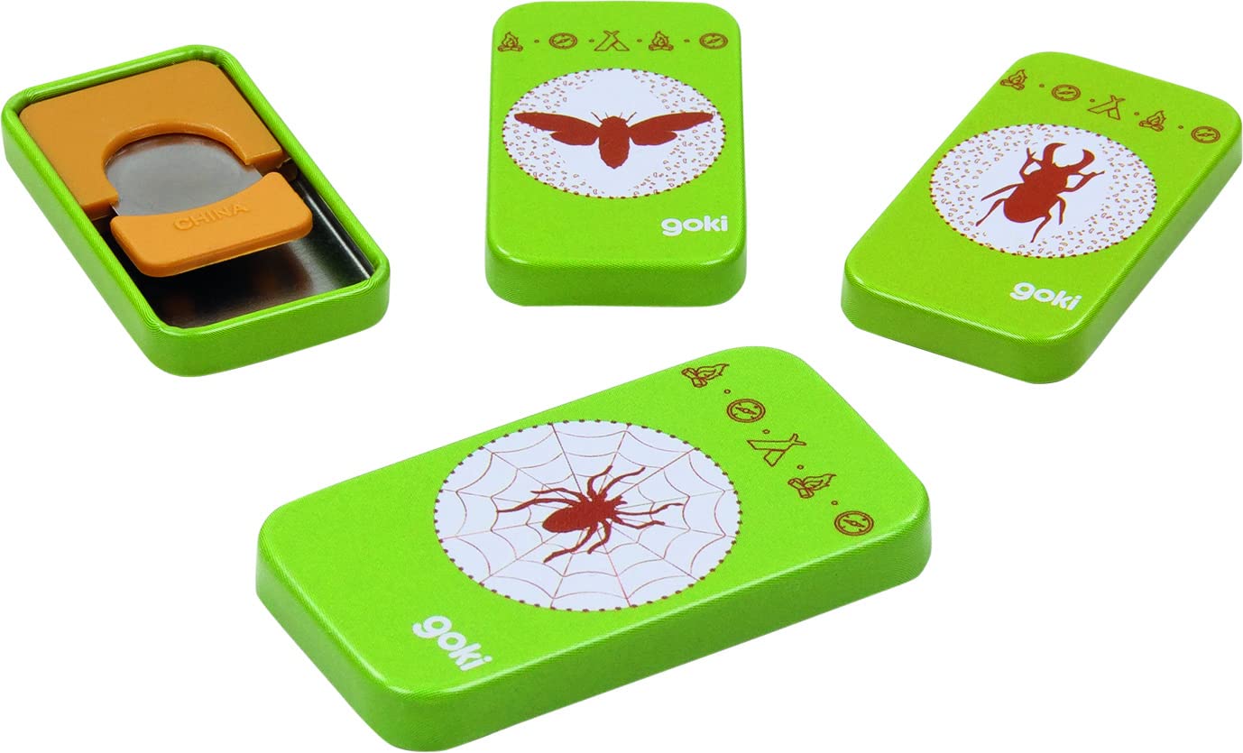 GOKI- Insectos Nic nac No Aplica Juegos de acción y Reflejos, Multicolor, único (62888