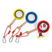 Magnifying glass with a carabiner
