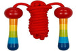 goki 63887 Springseil Regenbogen L= 2 m, Kunststoffseil, bunt (2 m