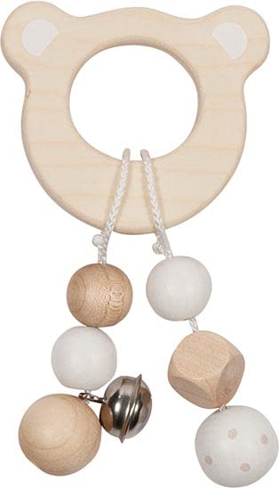 goki 65212 – Wooden Grasping Ring – Forming The Grip Reflex – Handmade – Made in Germany