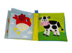 Goki- Libro de Dibujos de Tela con lámina sonara Cuadernos Colorear, Multicolor (65253