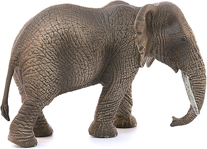 schleich 14761 Afrikanische Elefantenkuh, ab 3 Jahren, WILD LIFE - Spielfigur, 8 x 15 x 9 cm