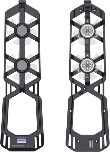 Maxx Tech RGB Auto Temperature Controlled Cooling Fan For PS5 Slim