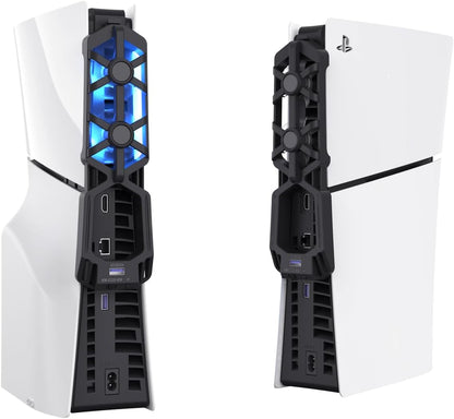 Maxx Tech RGB Auto Temperature Controlled Cooling Fan For PS5 Slim