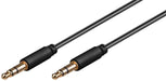 `Microconnect - 3.5Mm (3-Pin, Stereo) Minijack Slim Cable, 0.5 M`