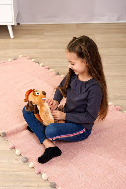 Simba- Disney Rey León, Timón Peluche de 25 cm, 30 Años del Rey León, Auténtico Producto Oficial Disney, Adecuado Desde los Primeros Meses de Vida (6315870072