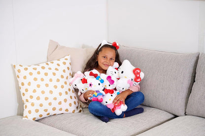 Simba 109280149 Hello Kitty Magic Bow Pluche, met originele serie, licht en geluid, 30 cm, geschikt vanaf de eerste levensmaanden