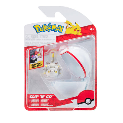 Pokemon Clip 'N' Go Todemaru and Premier Ball – inclusief 2-inch gevechtsfiguur en Premier Ball accessoires