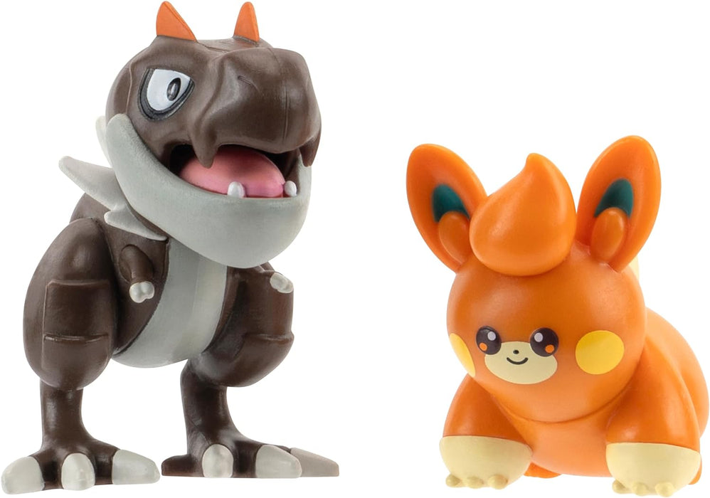 Pokémon Balgoras & Pamo Battle Minifigures Set, 5 cm, from the Battle Figure Pack