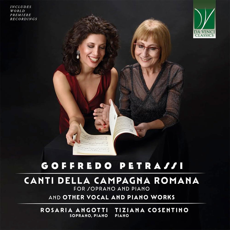 GOFFREDO PETRASSI: CANTI DELLA CAMPAGNA ROMANA, FOR SOPRANO & PIANO & OTHER