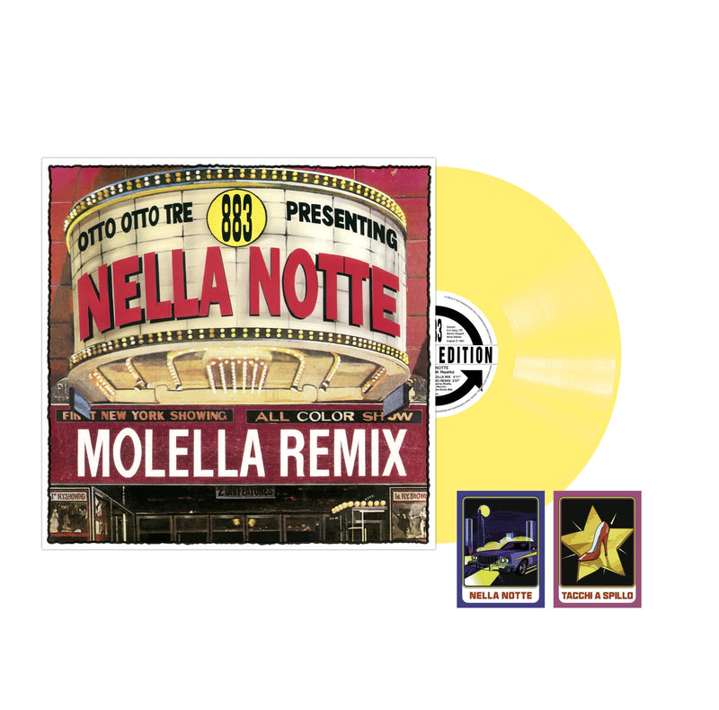 Nella Notte (Original Version 1993 - Vinile r. Giallo + 2 Figurine Speciali)
