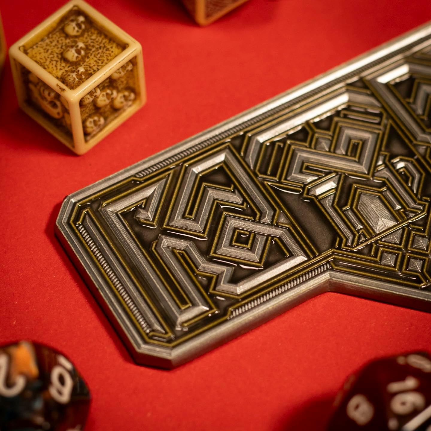 Dungeons & Dragons Limited Edition Mithral Hall Metal Collectible Ingot