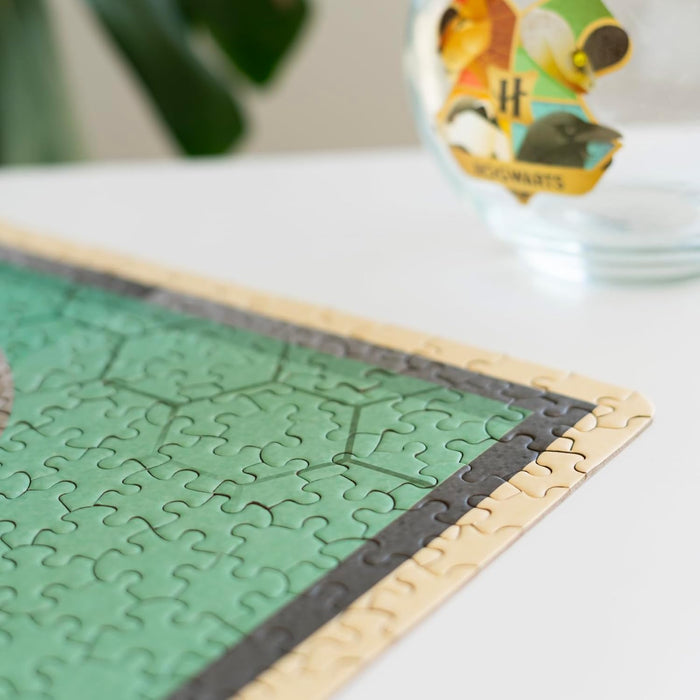 Grupo Erik Harry Potter Puzzle Slytherine Hogwarts Haus – Sammler Puzzle 322 Teile in Zaubertrinkflasche - Offizieller Harry Potter Fanartikel