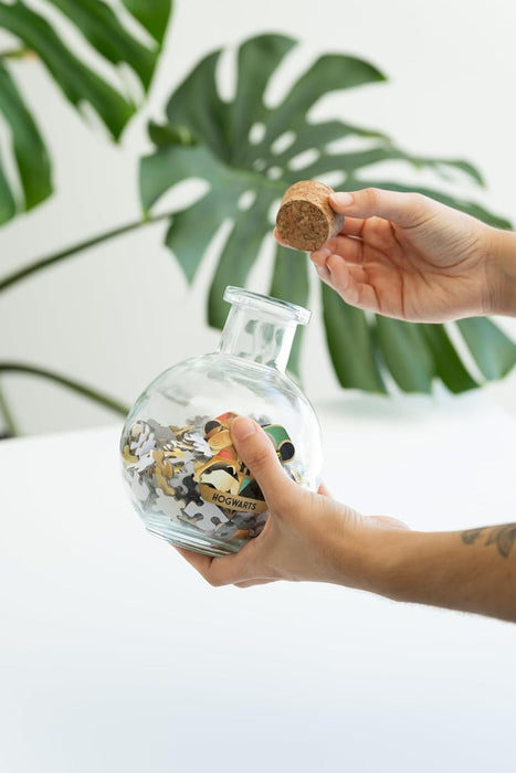 Grupo Erik Harry Potter Puzzle Ravenclaw Hogwarts Haus – Sammler Puzzle 322 Teile in Zaubertrinkflasche - Offizieller Harry Potter Fanartikel