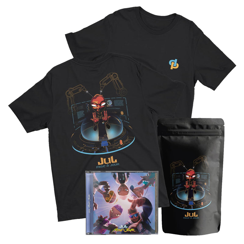 Mise a Jour Sachet Zip CD Tshirt M