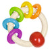 Goki Brand rattles. Rainbow Model Iris 5 Rings