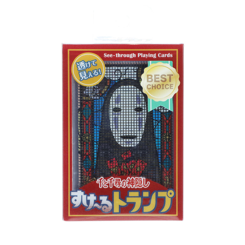 ensky - Spirited Away - Spirited Away Magic Seemingly Invisible, Transparent Playing Cards - Official Studio Ghibli Merchandise Classic
