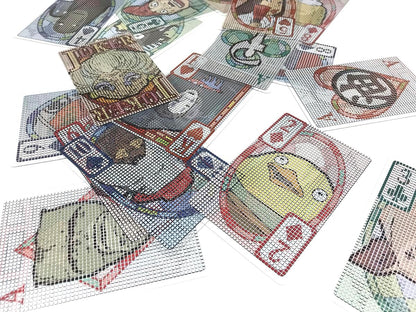 ensky - Spirited Away - Spirited Away Magic Seemingly Invisible, Transparent Playing Cards - Official Studio Ghibli Merchandise Classic