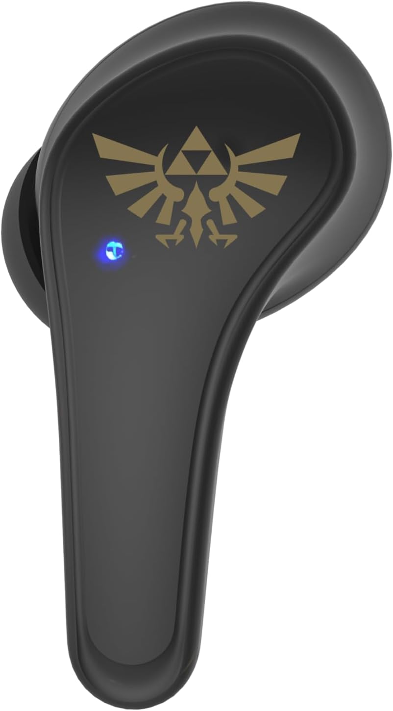 OTL Technologies ZD1139 Zelda Tears of the Kingdom TWS Wireless Earphones with Charging Case - Black