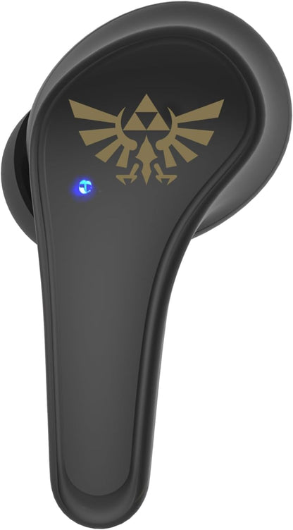 OTL Technologies ZD1139 Zelda Tears of the Kingdom TWS Wireless Earphones with Charging Case - Black