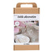 Creativ Knutselset tafeldecoratie, pastelkleuren, 1 verpakking