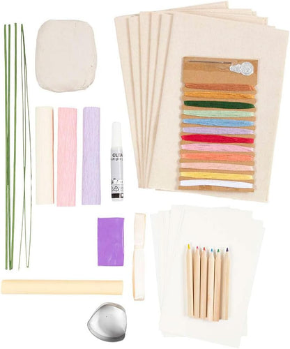 Creativ Knutselset tafeldecoratie, pastelkleuren, 1 verpakking