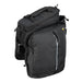 Topeak MTM Multi Mount TrunkBag DXP, Water Resistant Cycle Trunk Bag with expandable pannier sides to fit KLICKfix/Racktime Snapit or MIK Adapter Pannier Racks, Black
