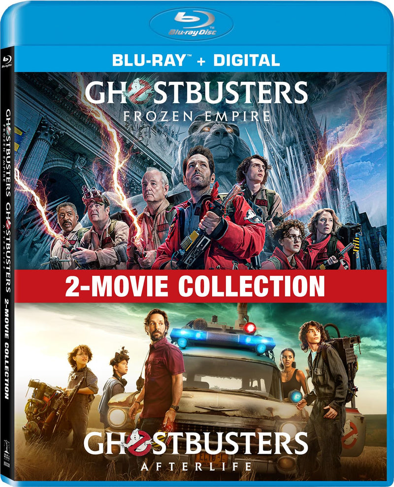 Ghostbusters: Afterlife / Ghostbusters: Frozen Empire - Multi-Feature (2 Discs) - Blu-ray + Digital