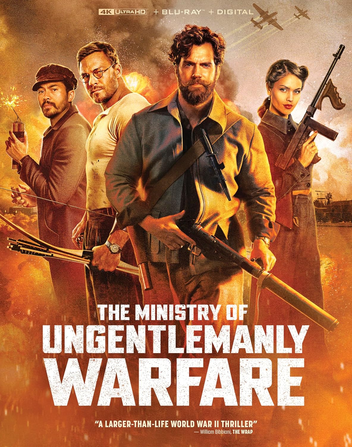 The Ministry of Ungentlemanly Warfare 4K + Bluray + Digital